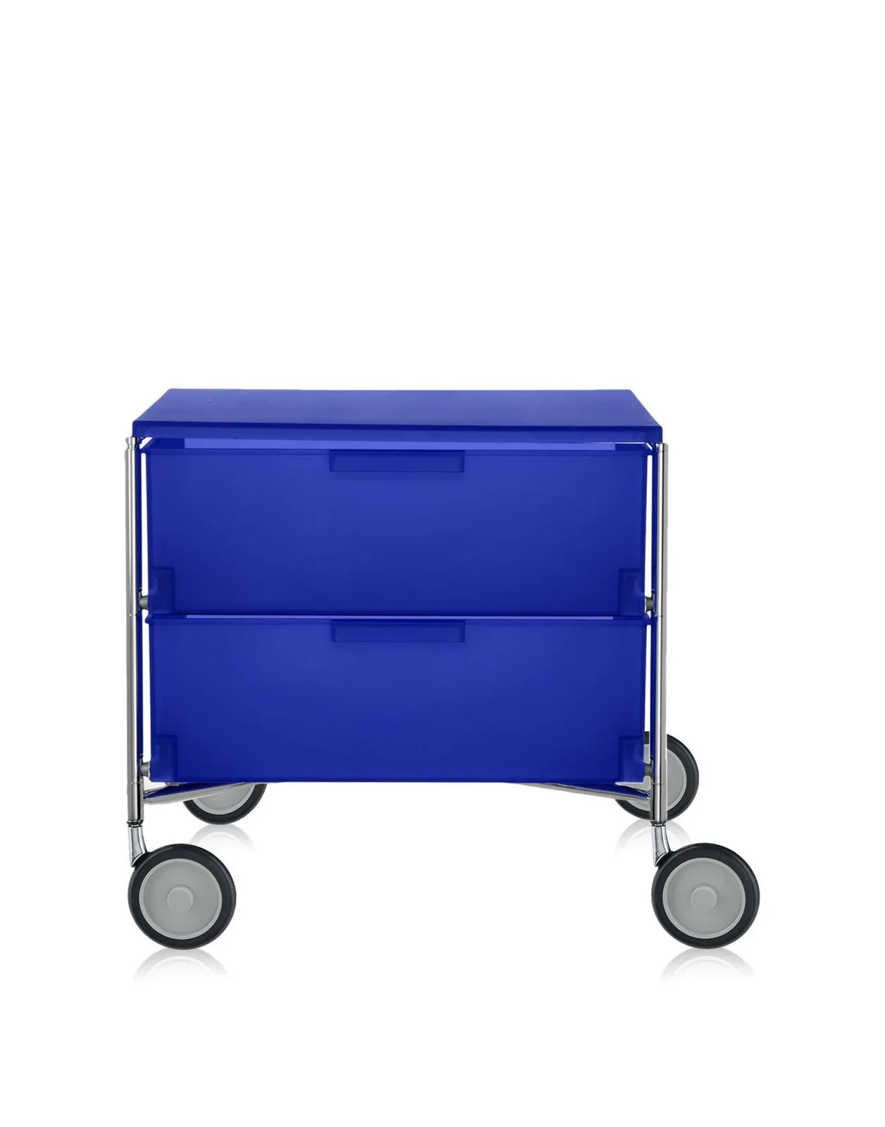 Контейнер Mobil на колесах (синий) с двумя ящиками Kartell, арт. 2004/L2 — изображение товара 2