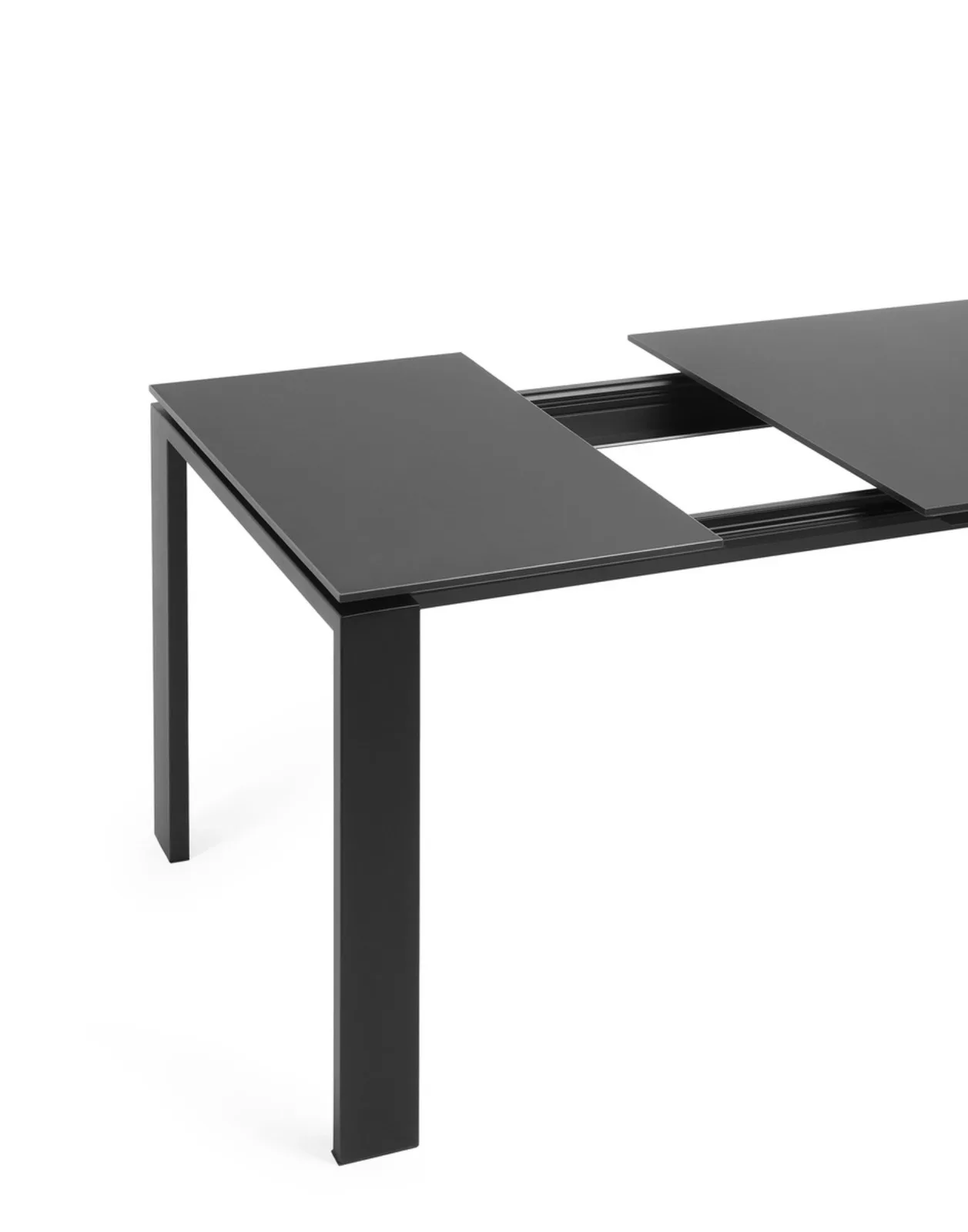 Стол Four раскладной (черный) 160+50+50х90 Kartell, арт. 4537/85 — изображение товара 5