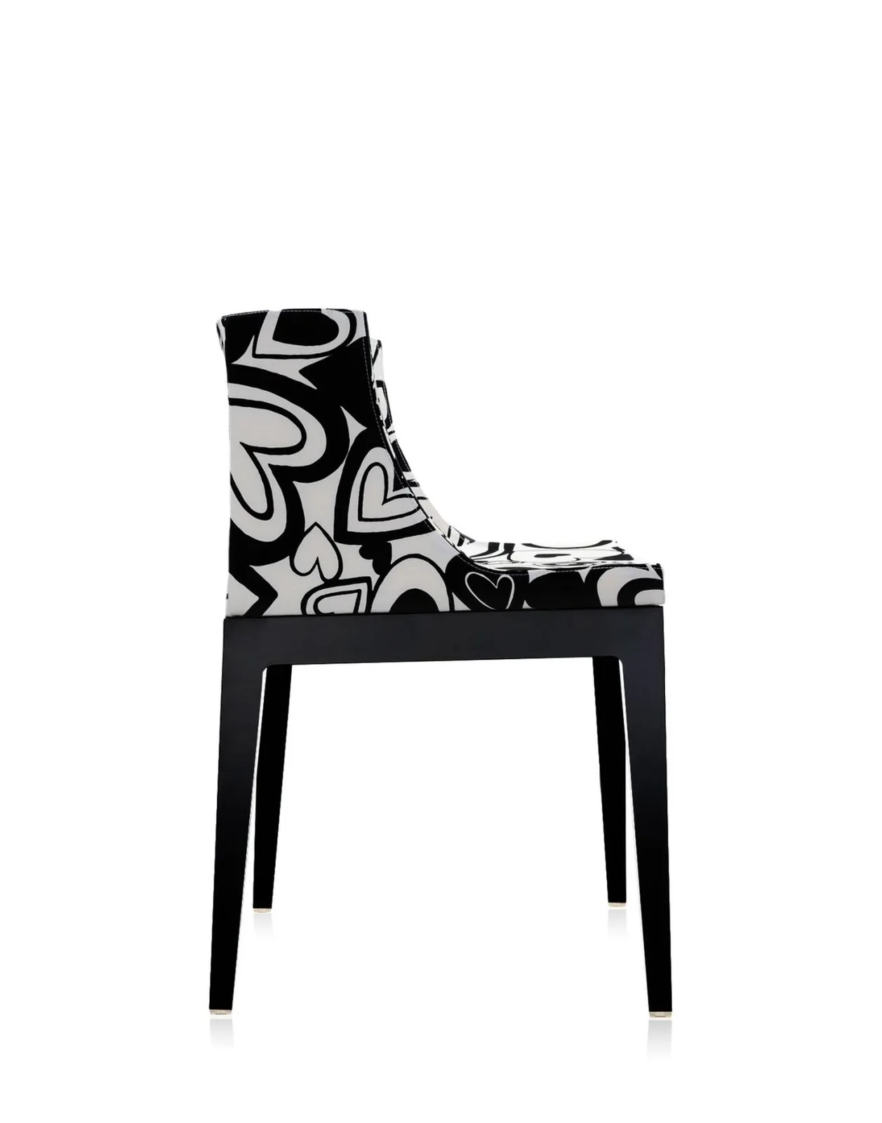 Кресло Mademoiselle (черное) в ткани Moschino Kartell, арт. 4896/HN — изображение товара 3