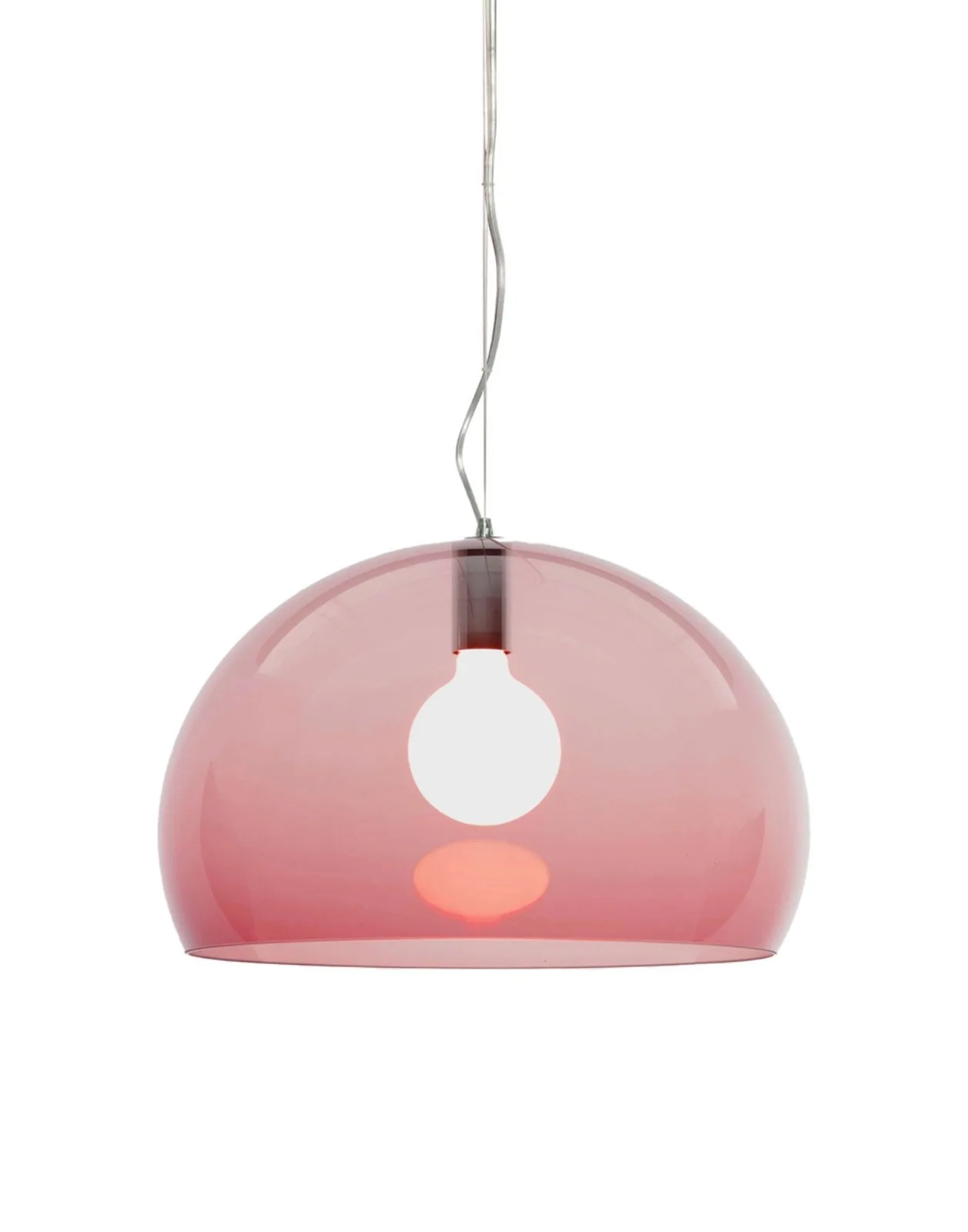 Светильник подвесной FL/Y (бордовый) 53см Kartell