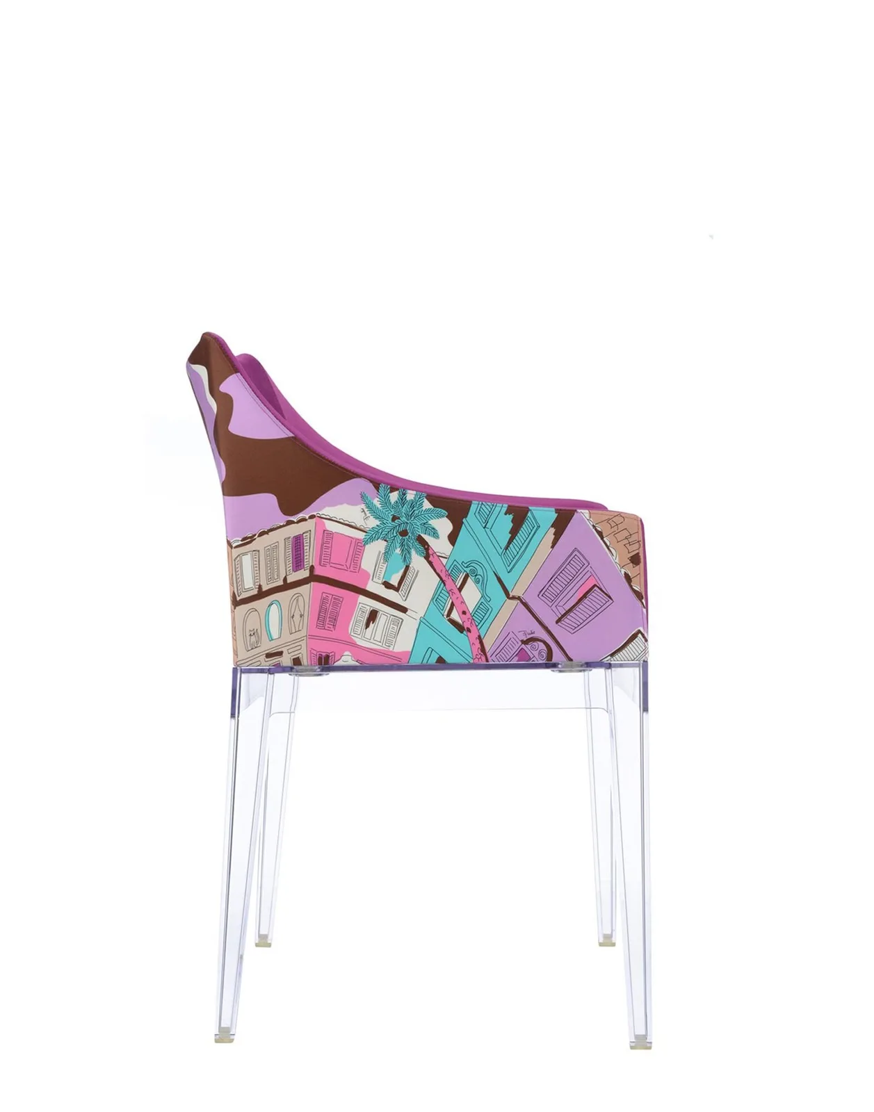 Кресло Madame (фиолетовое/кристалл) Kartell, арт. 5838/RO — изображение товара 3