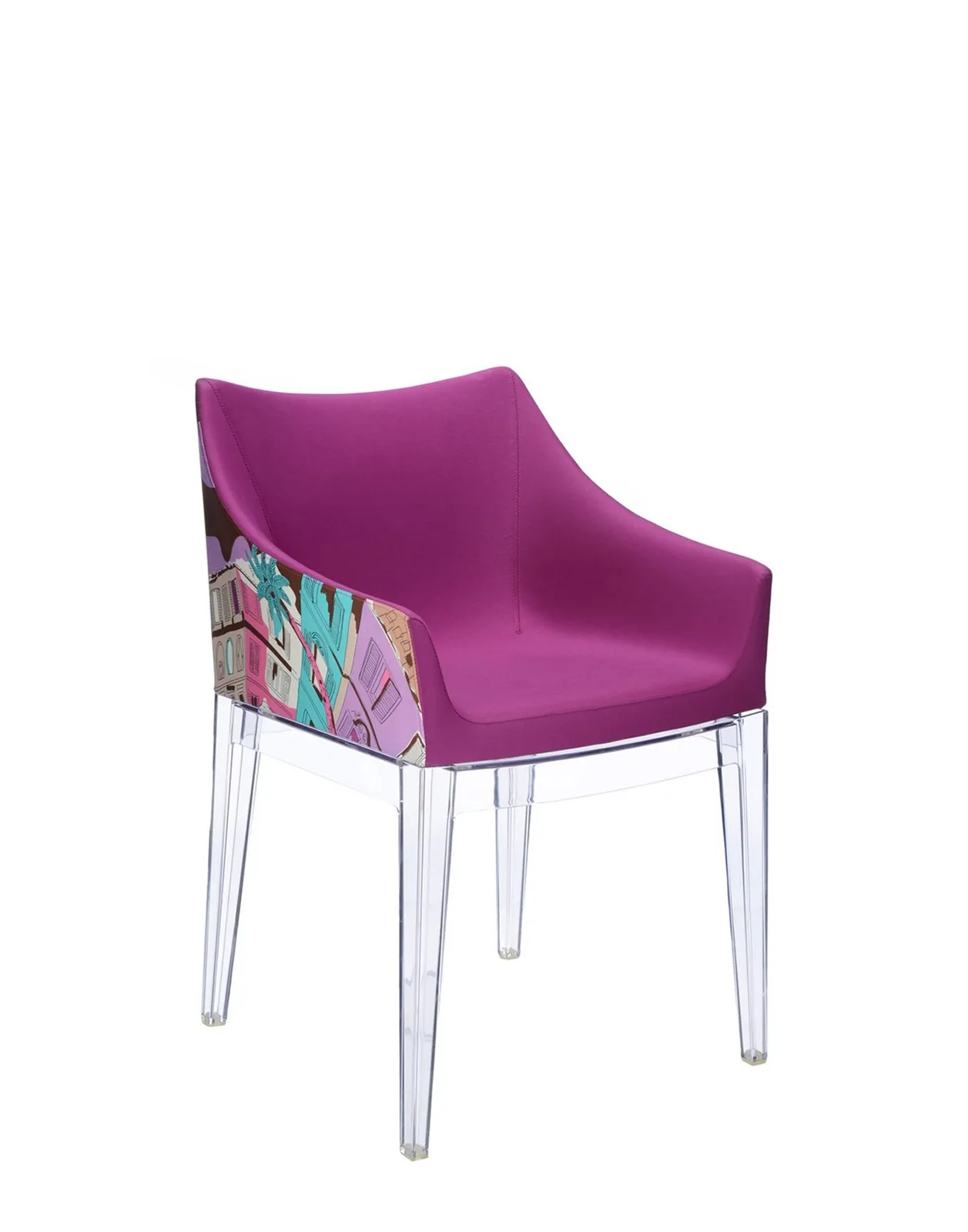 Кресло Madame (фиолетовое/кристалл) Kartell, арт. 5838/RO — изображение товара 2