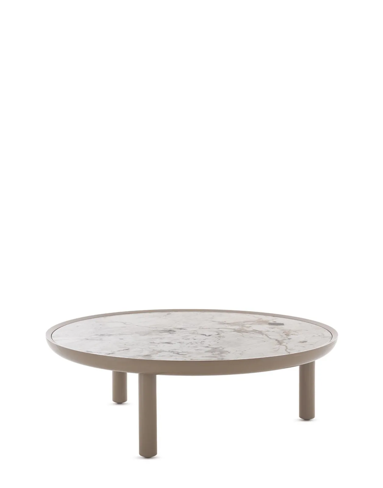Стол журнальный K-Top (бежевый) высота 35 Kartell, арт. 4297/TU — изображение товара 3