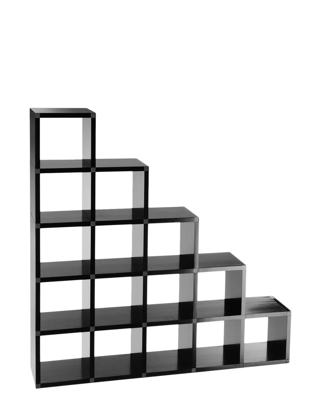 Шкаф книжный сборный Polvara (черный) Композиция 1 Kartell, арт. 4767/09 — изображение товара 2