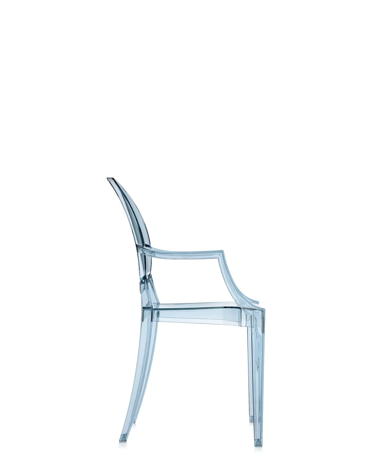 Стул детский Lou Lou Ghost (голубой) Kartell, арт. 2853/Y5 — изображение товара 3