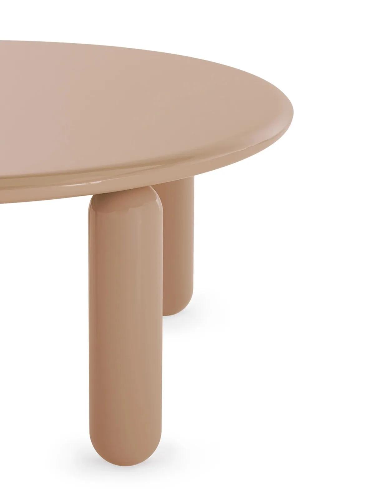 Стол журнальный Undique Mas (бежевый) высота 30 см Kartell, арт. 4170/RO — изображение товара 2