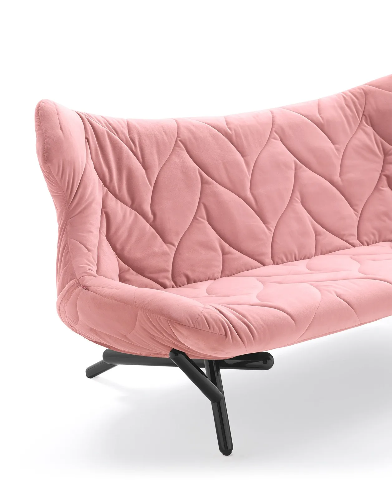 Диван Foliage (розовый/черный) Kartell, арт. 6085/N2 — изображение товара 3