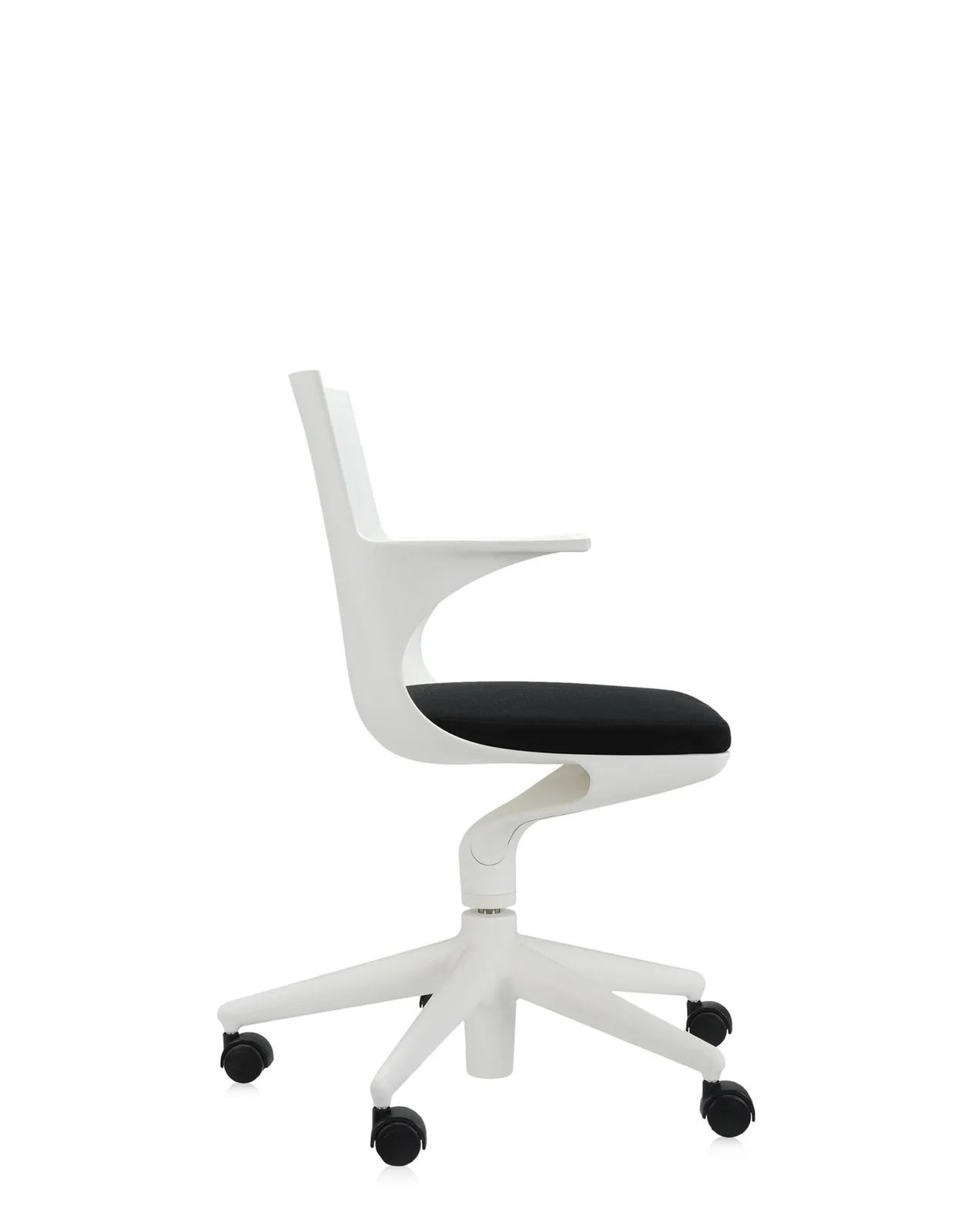 Кресло Spoon (белое/черное) Kartell, арт. 4819/03 — изображение товара 3