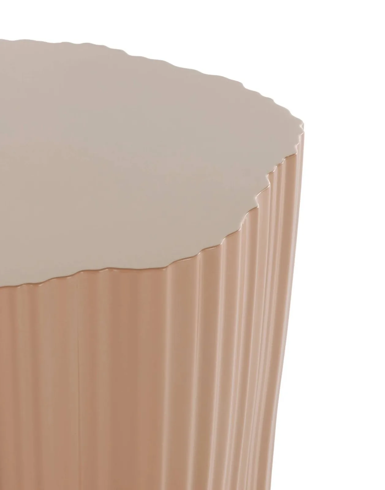 Стол журнальный Corteza (пудрово-розовый) высота 48см Kartell, арт. 5221/CI — изображение товара 2