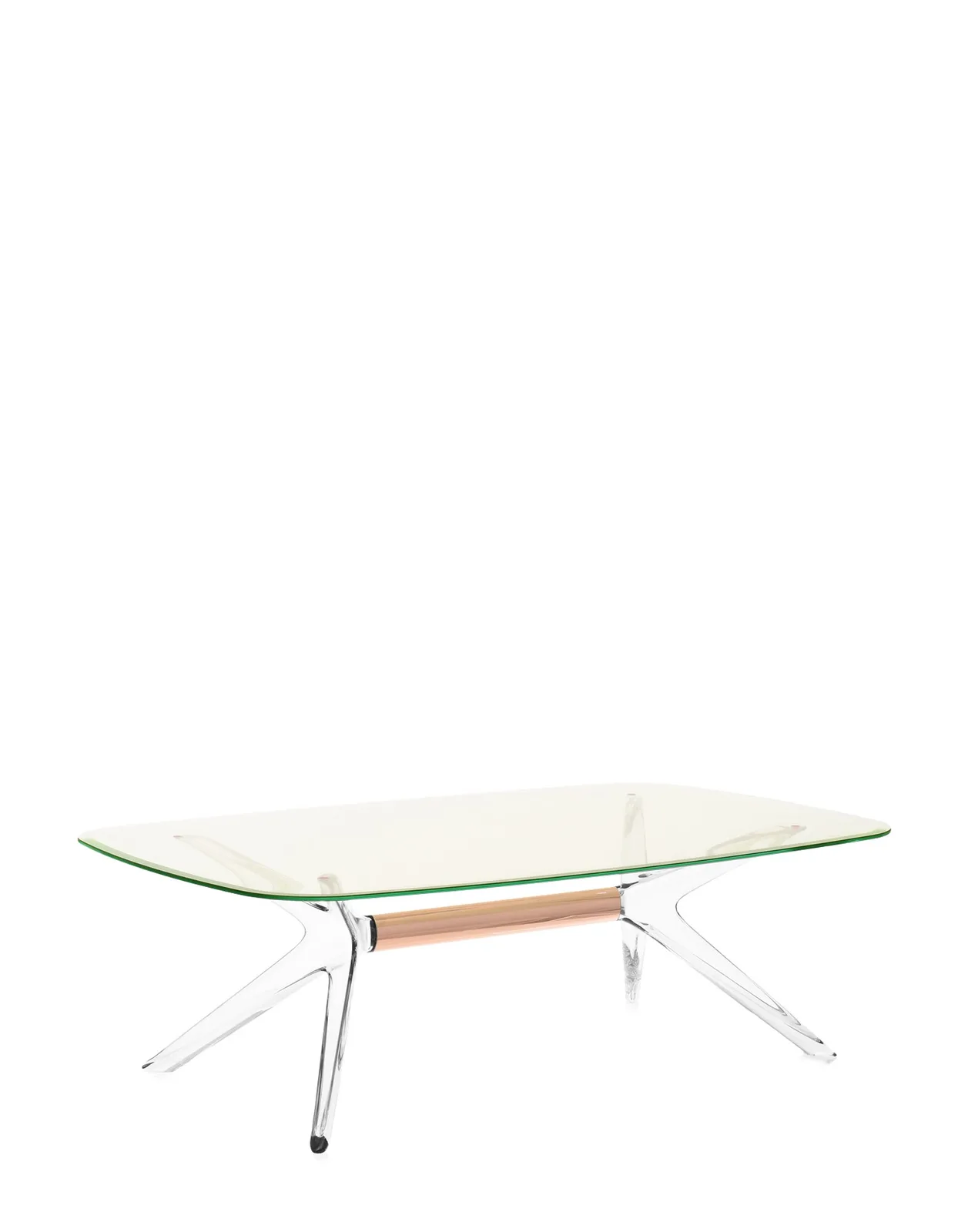 Стол журнальный Blast (желтый/бронзовый) 130см Kartell, арт. 4096/G4 — изображение товара 2