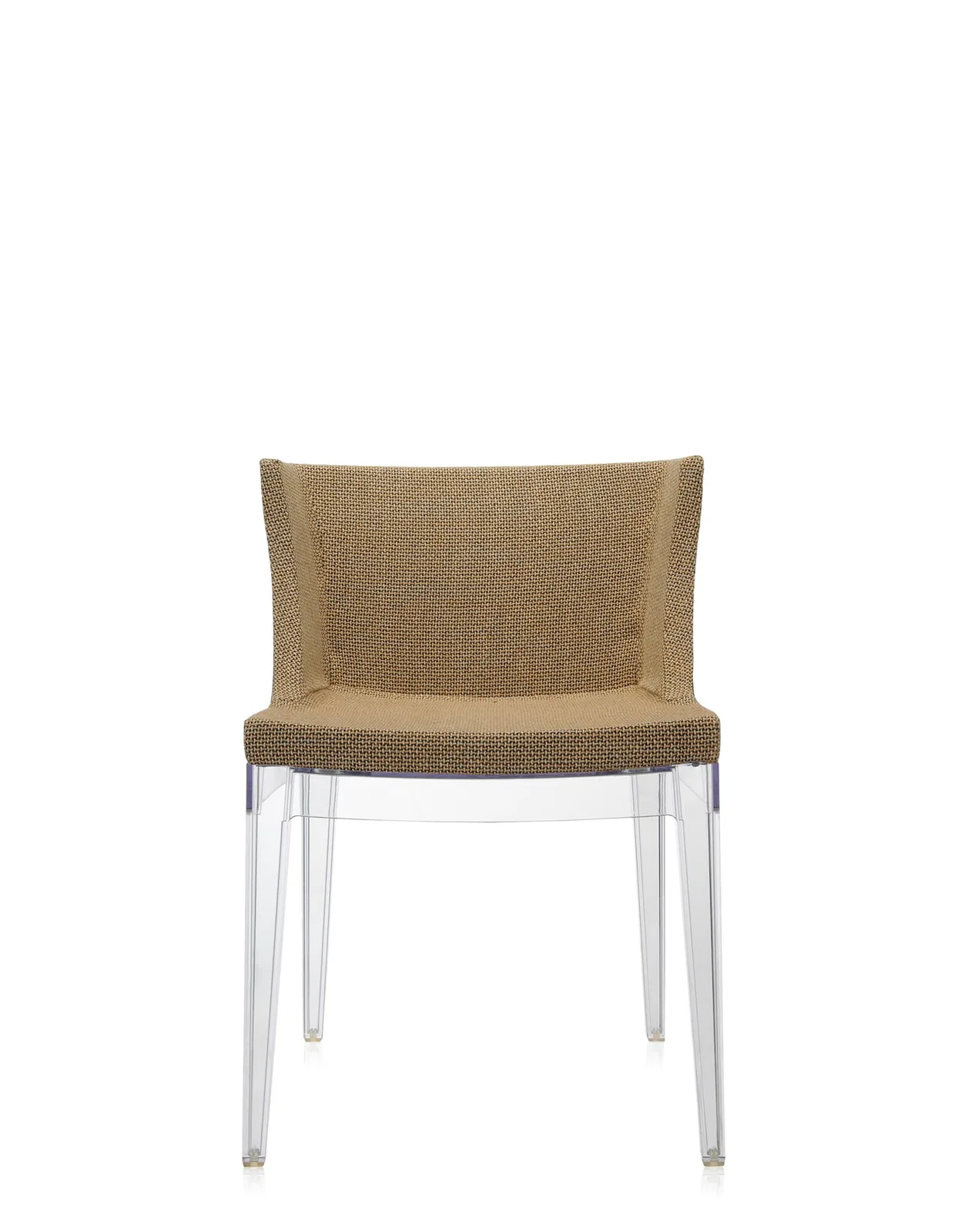 Кресло Mademoiselle Kravitz (бежевое/черное) Kartell