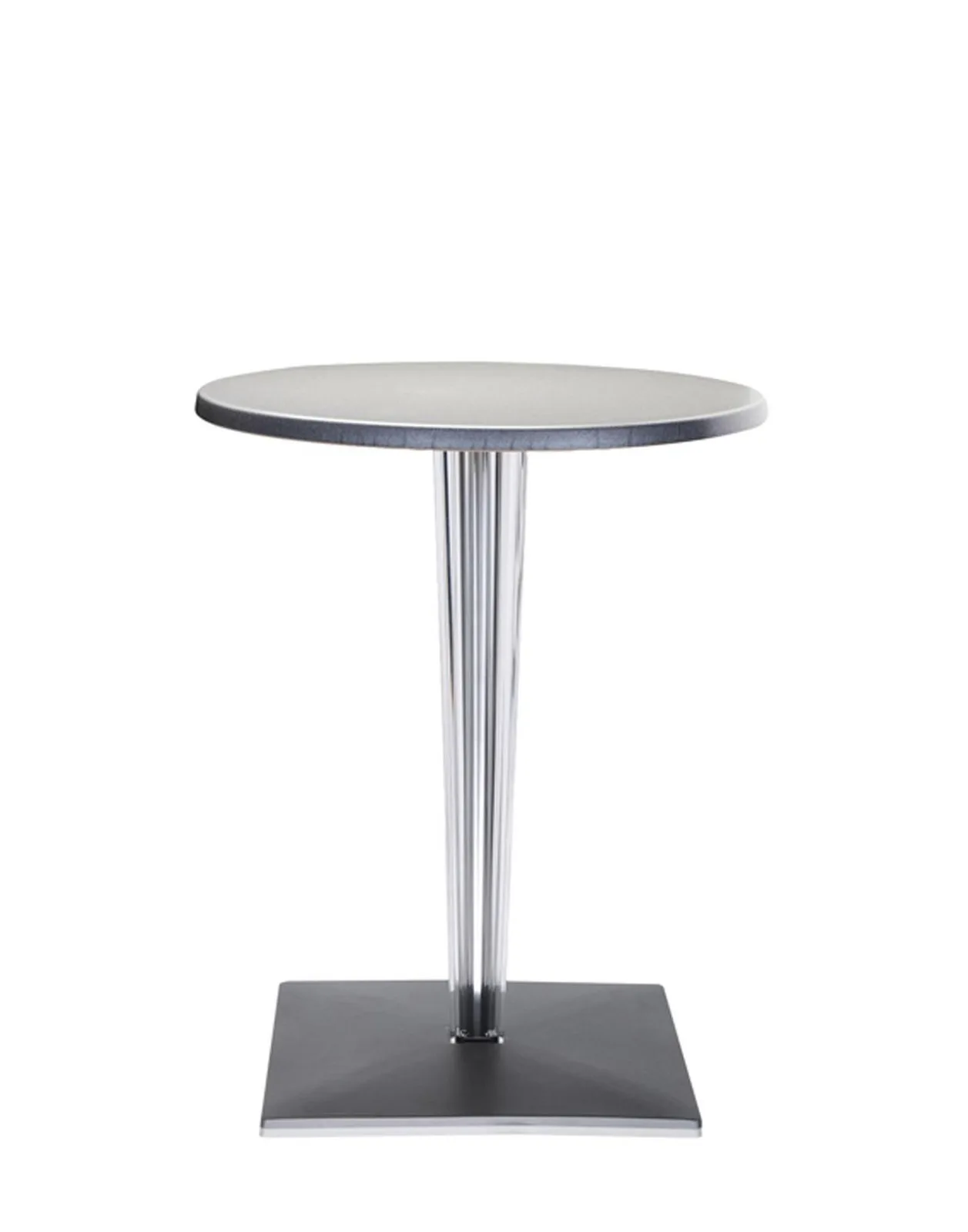 Стол TopTop (алюминиевый) диаметр 60см Kartell