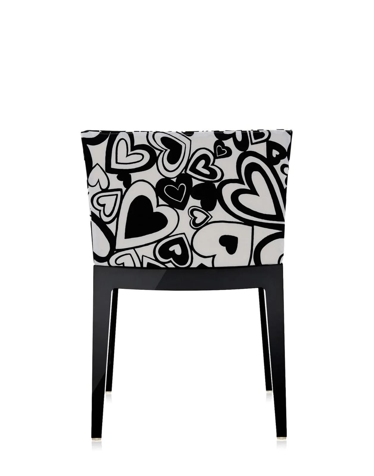 Кресло Mademoiselle (черное) в ткани Moschino Kartell, арт. 4896/HN — изображение товара 4