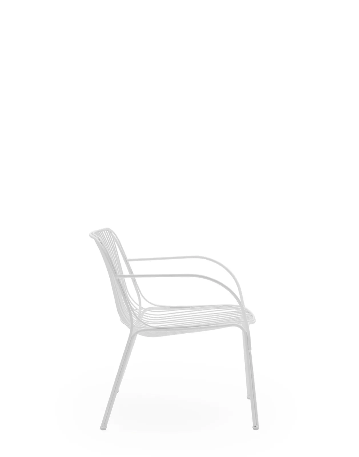 Кресло Hiray (белое) Kartell, арт. 6192/03 — изображение товара 4