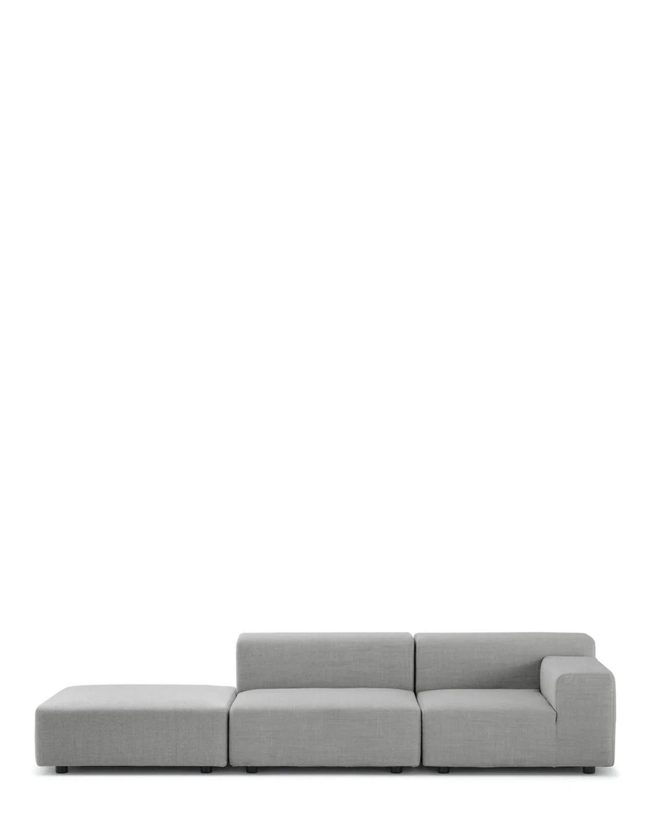 Диван Plastics outdoor (серый) Kartell