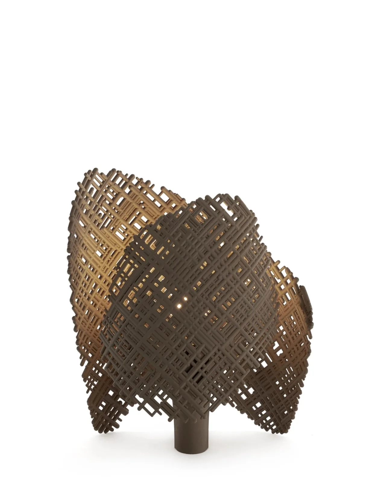 Настольная лампа Tea (коричневая) Kartell, арт. 9005/TO — изображение товара 2