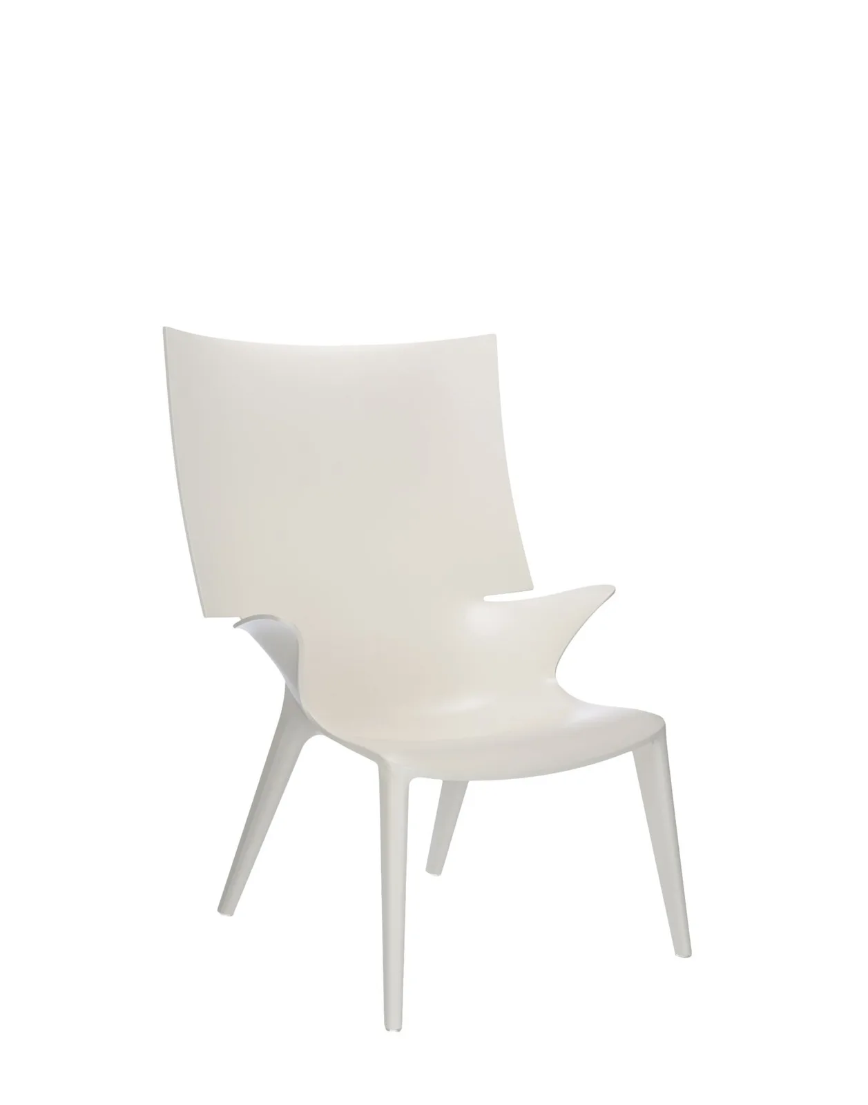 Кресло Uncle Jim (белое) Kartell, арт. 6410/03 — изображение товара 3