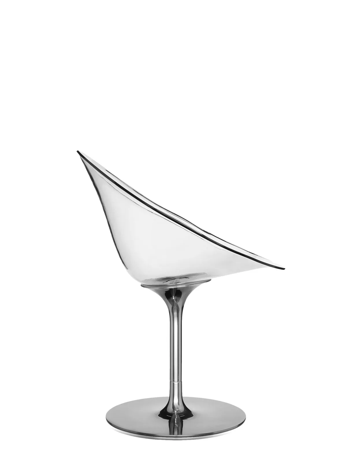 Кресло Ero/S/ (кристалл) вращающееся Kartell, арт. 4835/B4 — изображение товара 3