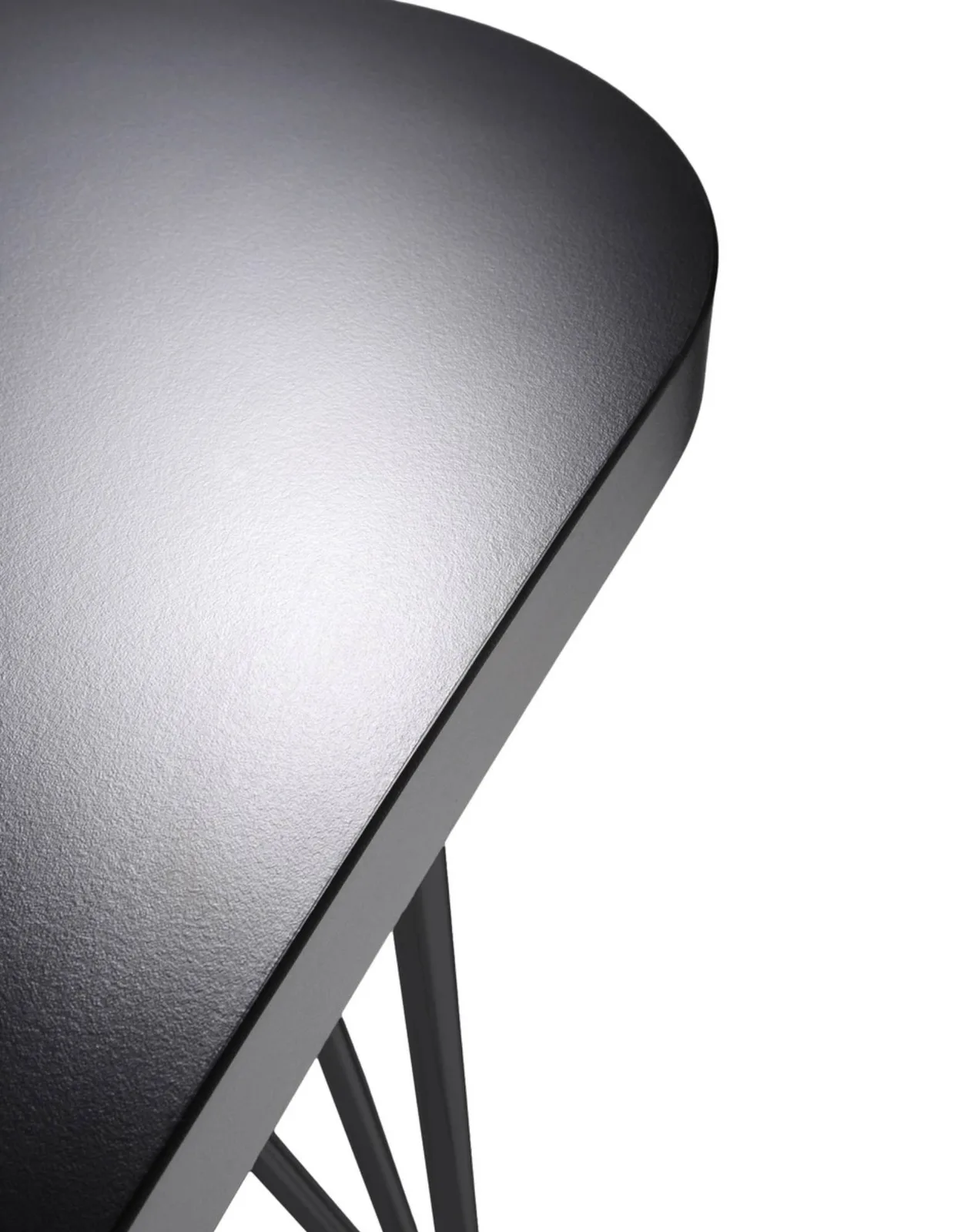 Стол офисный Max (сланцевый/черный) 160x80см, на колесах Kartell, арт. 4511/9A — изображение товара 2