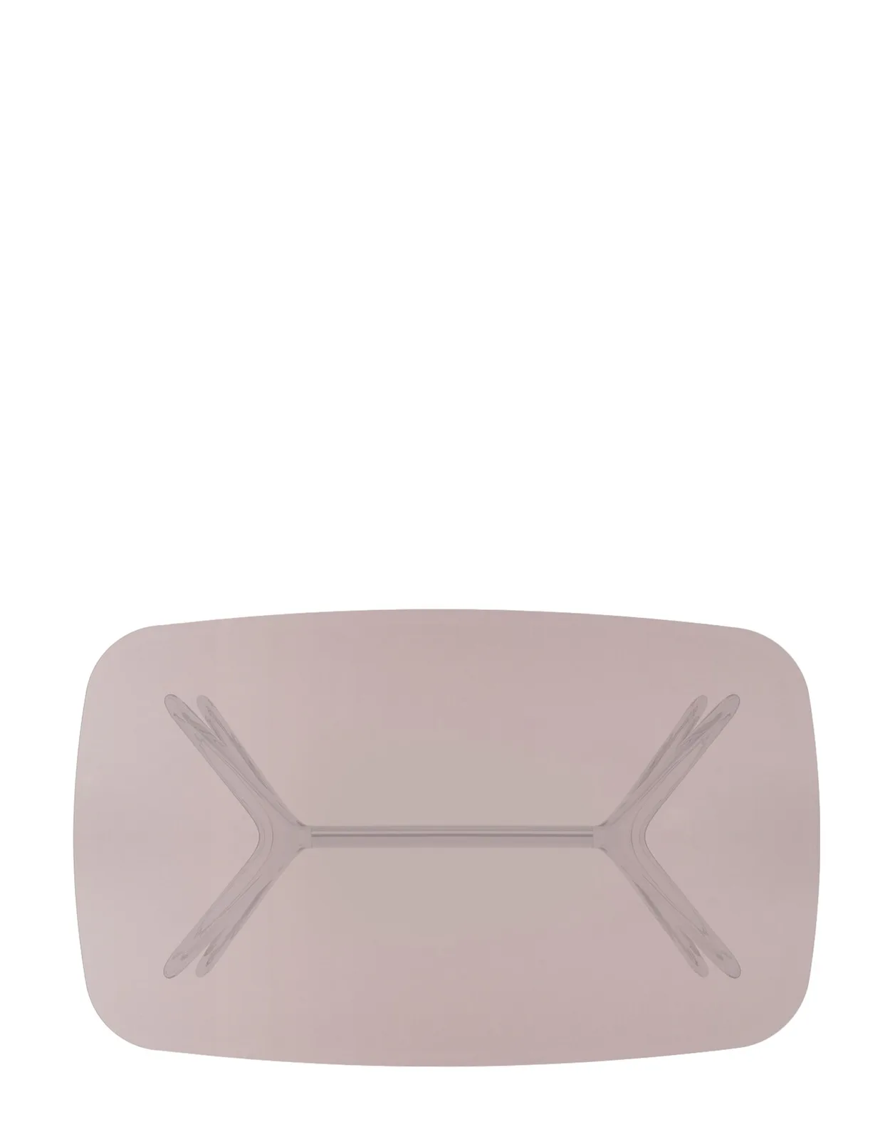 Стол журнальный Blast (розовый/хромированный) 130см Kartell, арт. 4096/C2 — изображение товара 3