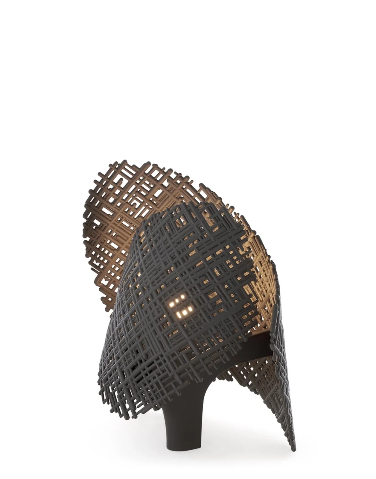 Настольная лампа Tea (антрацитовая) Kartell, арт. 9005/AN — изображение товара 3
