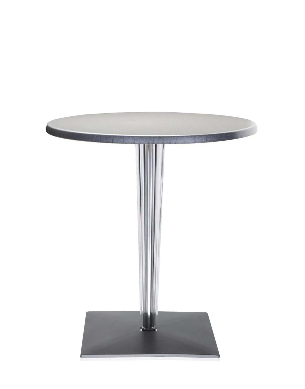 Стол TopTop (алюминиевый) диаметр 70см Kartell