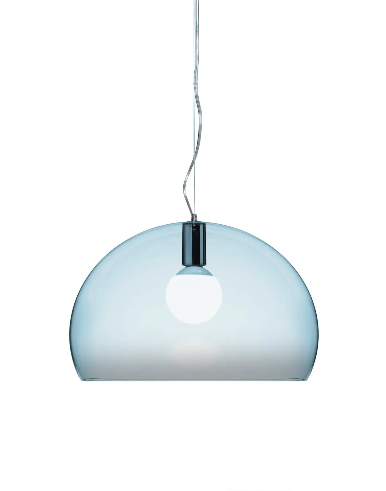 Светильник подвесной FL/Y (голубой) 53см Kartell