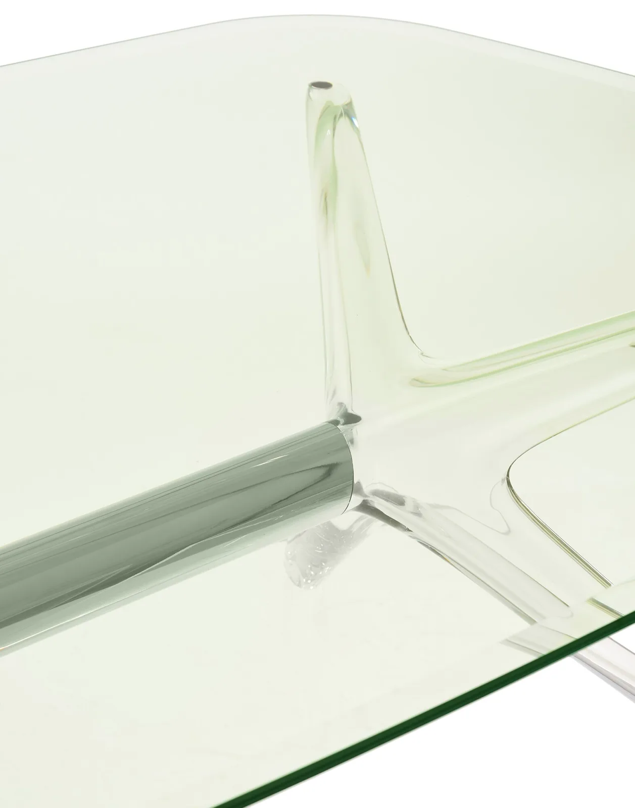 Стол журнальный Blast (зеленый/хромированный) 130см Kartell, арт. 4096/C5 — изображение товара 4