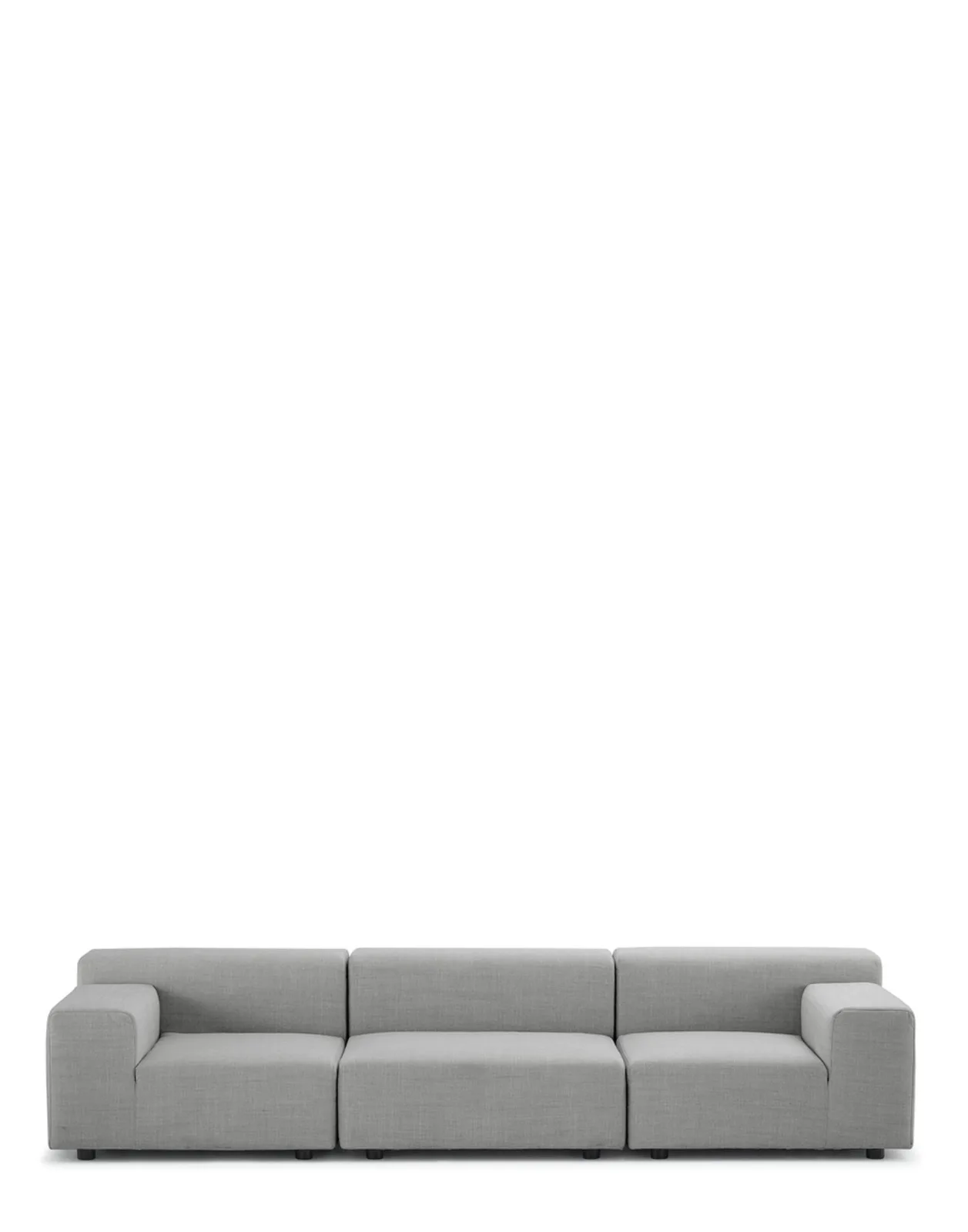 Диван Plastics outdoor (серый) Kartell