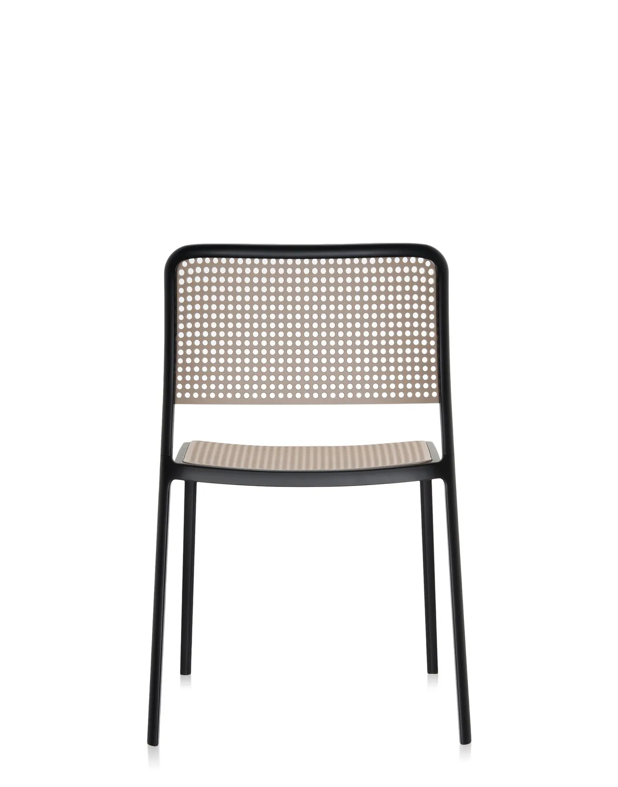 Стул Audrey (бежевый/черный) Kartell, арт. 5875/N4 — изображение товара 4