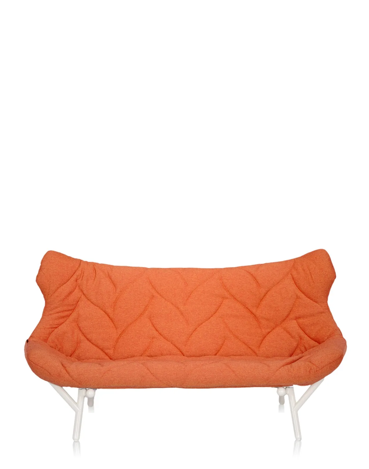 Диван Foliage (оранжевый/белый) Kartell
