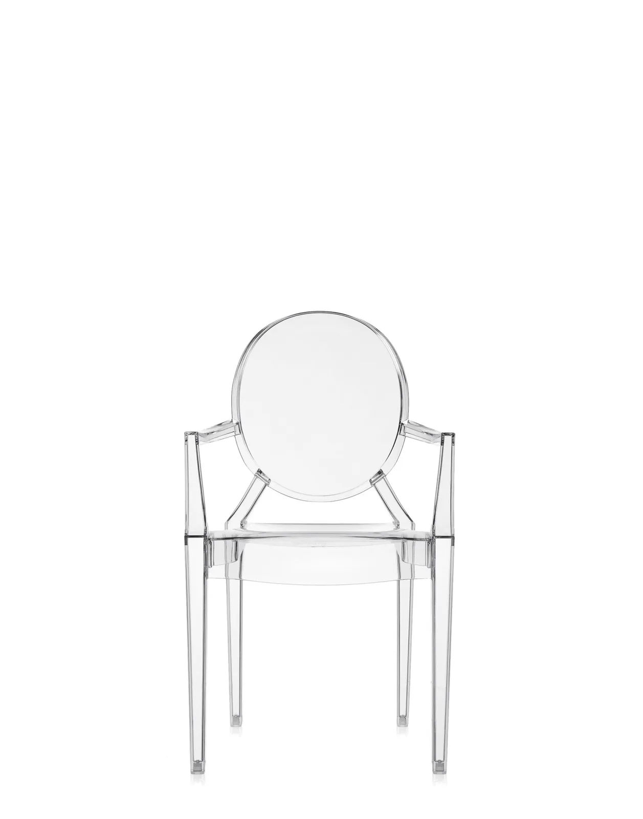 Стул детский Lou Lou Ghost (кристалл) Kartell