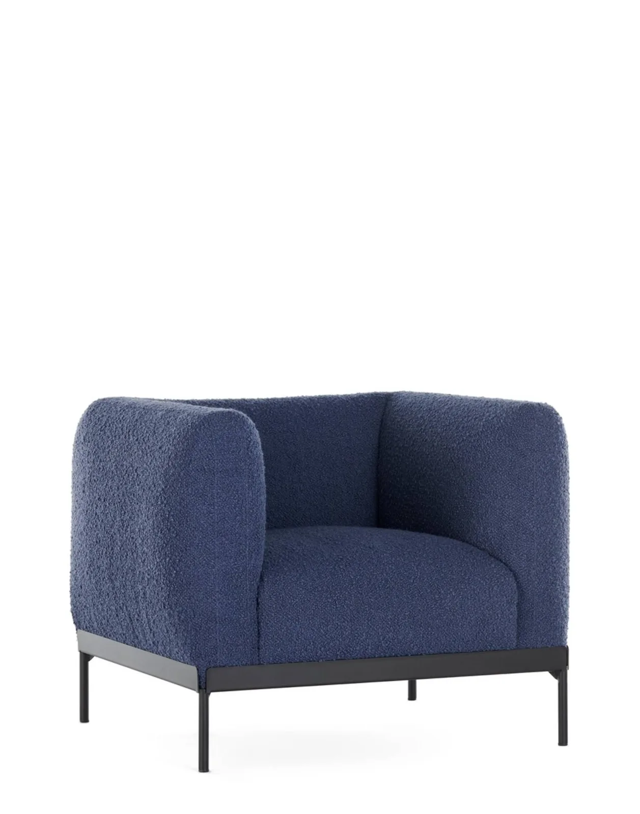 Кресло Asia букле (синее) Kartell, арт. 7275/N6 — изображение товара 2