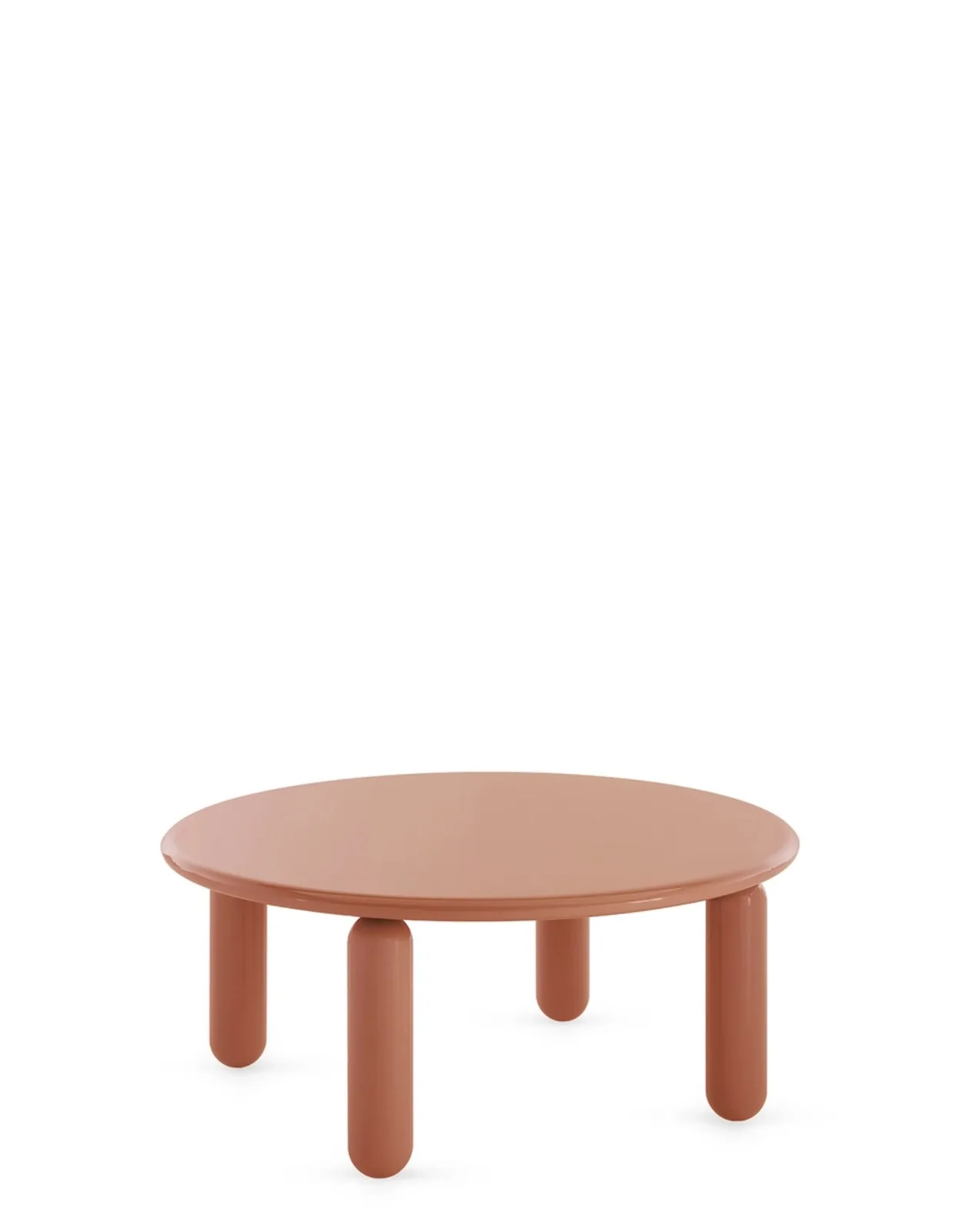 Стол журнальный Undique Mas (оранжевый) высота 30 см Kartell, арт. 4170/AR — изображение товара 4