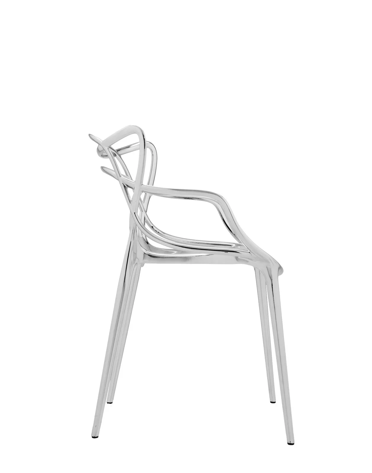 Стул Masters металлизированный (хромированный) Kartell, арт. 5864/XX — изображение товара 3