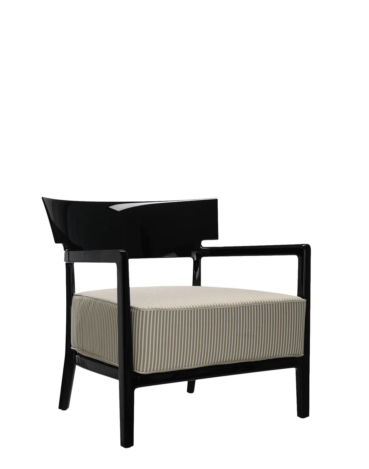 Кресло Cara (черное/бежевое) Kartell, арт. 5844/4I — изображение товара 2