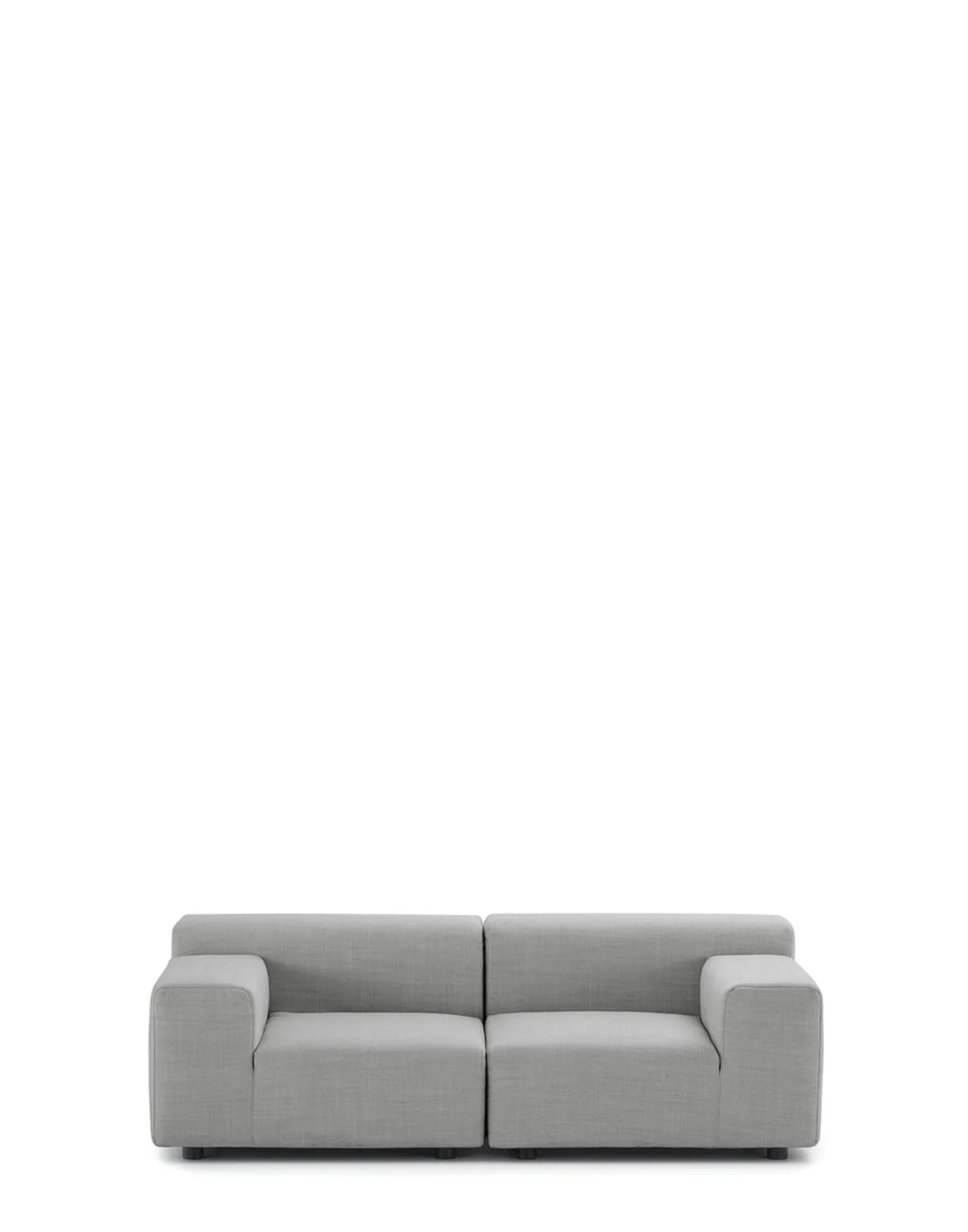 Диван Plastics outdoor (серый) Kartell