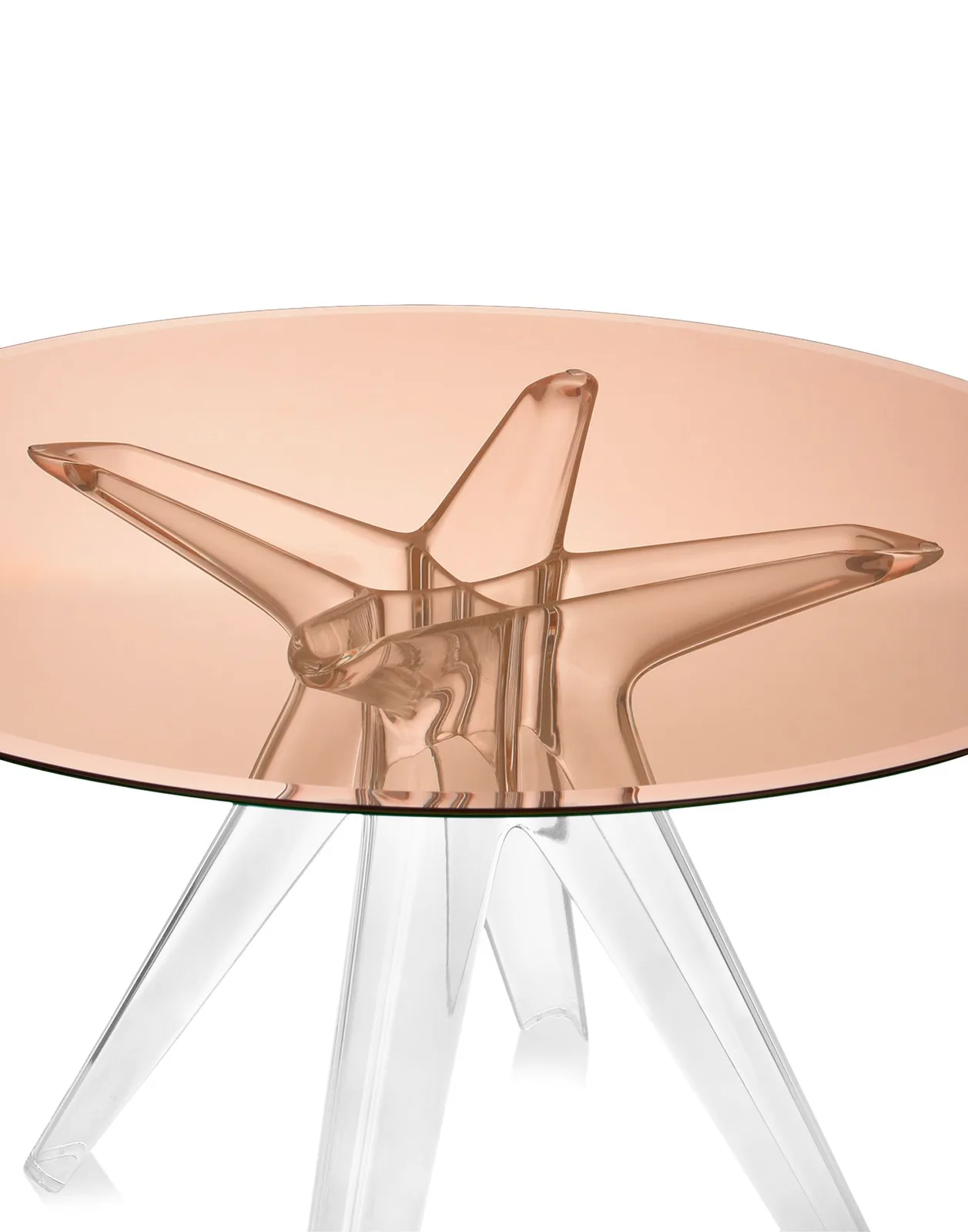 Стол Sir Gio (коричневый/кристалл) Kartell, арт. 3275/13 — изображение товара 3