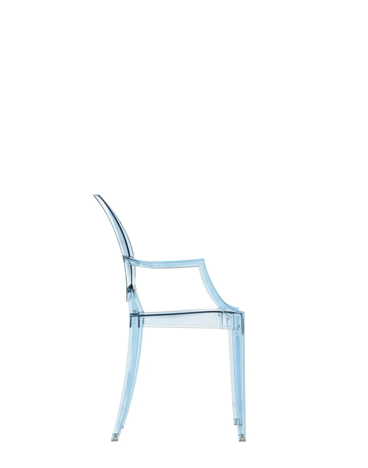 Стул детский Lou Lou Ghost (голубой) с рисунком Kartell, арт. 2855/55 — изображение товара 3