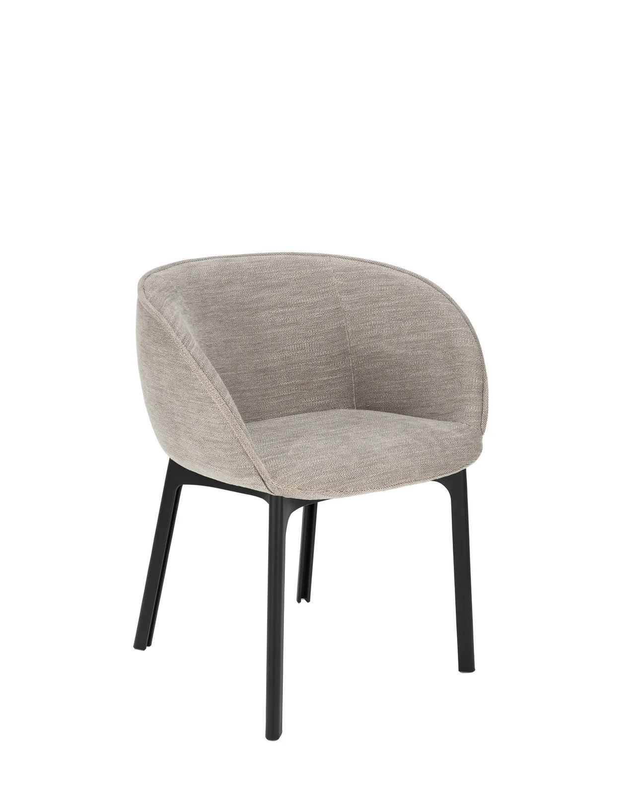 Кресло Charla (бежевое) меланж Antibes Kartell, арт. 4218/N1 — изображение товара 4