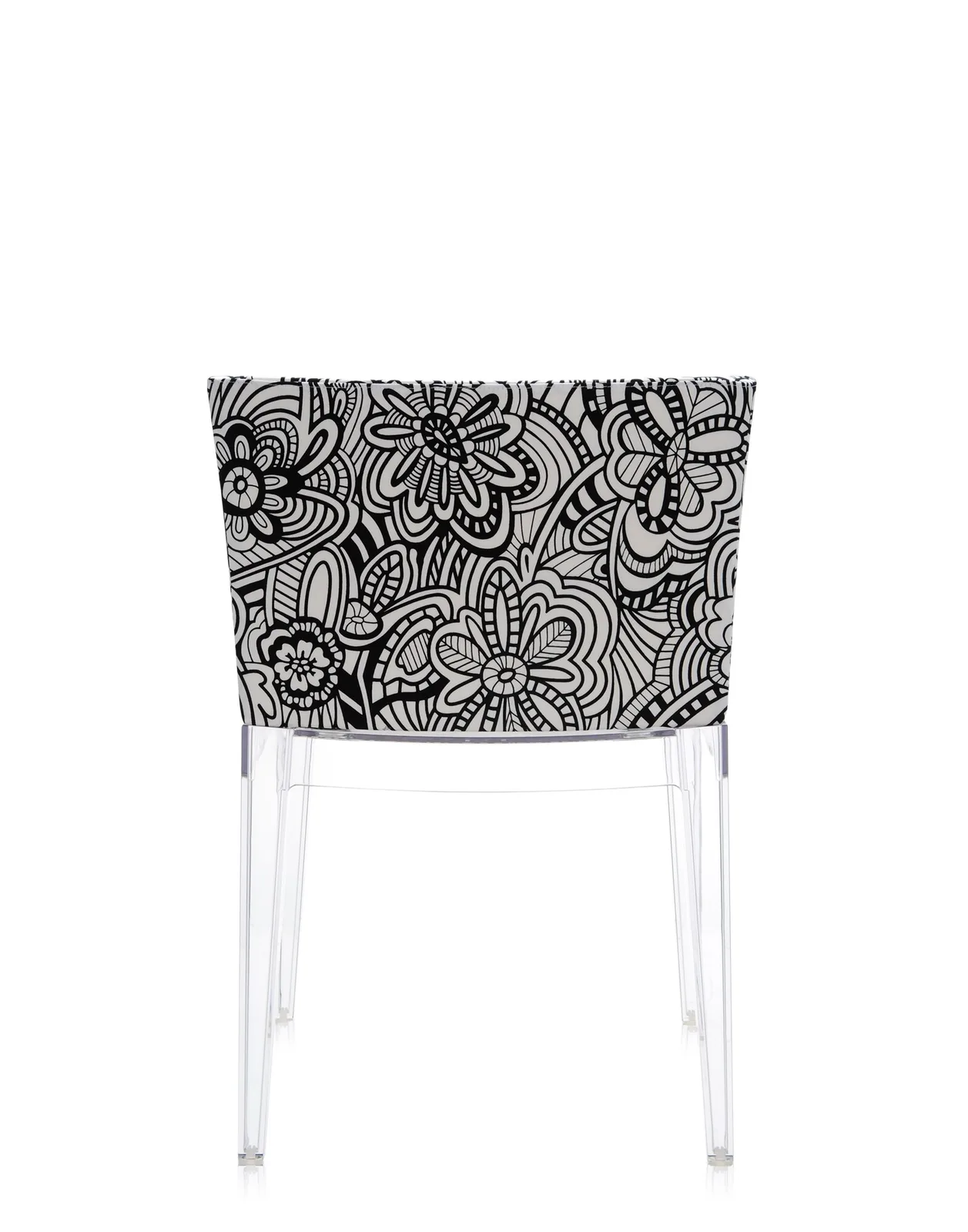 Кресло Mademoiselle (кристалл/серое) в ткани Missoni Kartell, арт. 4893/LL — изображение товара 4