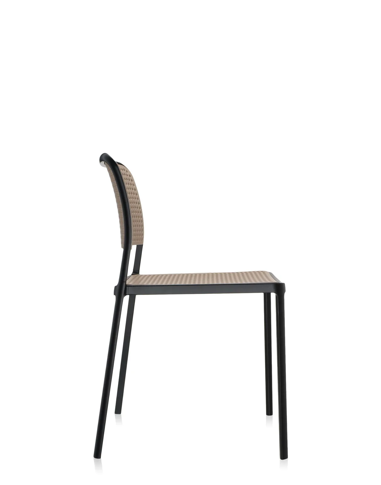 Стул Audrey (бежевый/черный) Kartell, арт. 5875/N4 — изображение товара 3