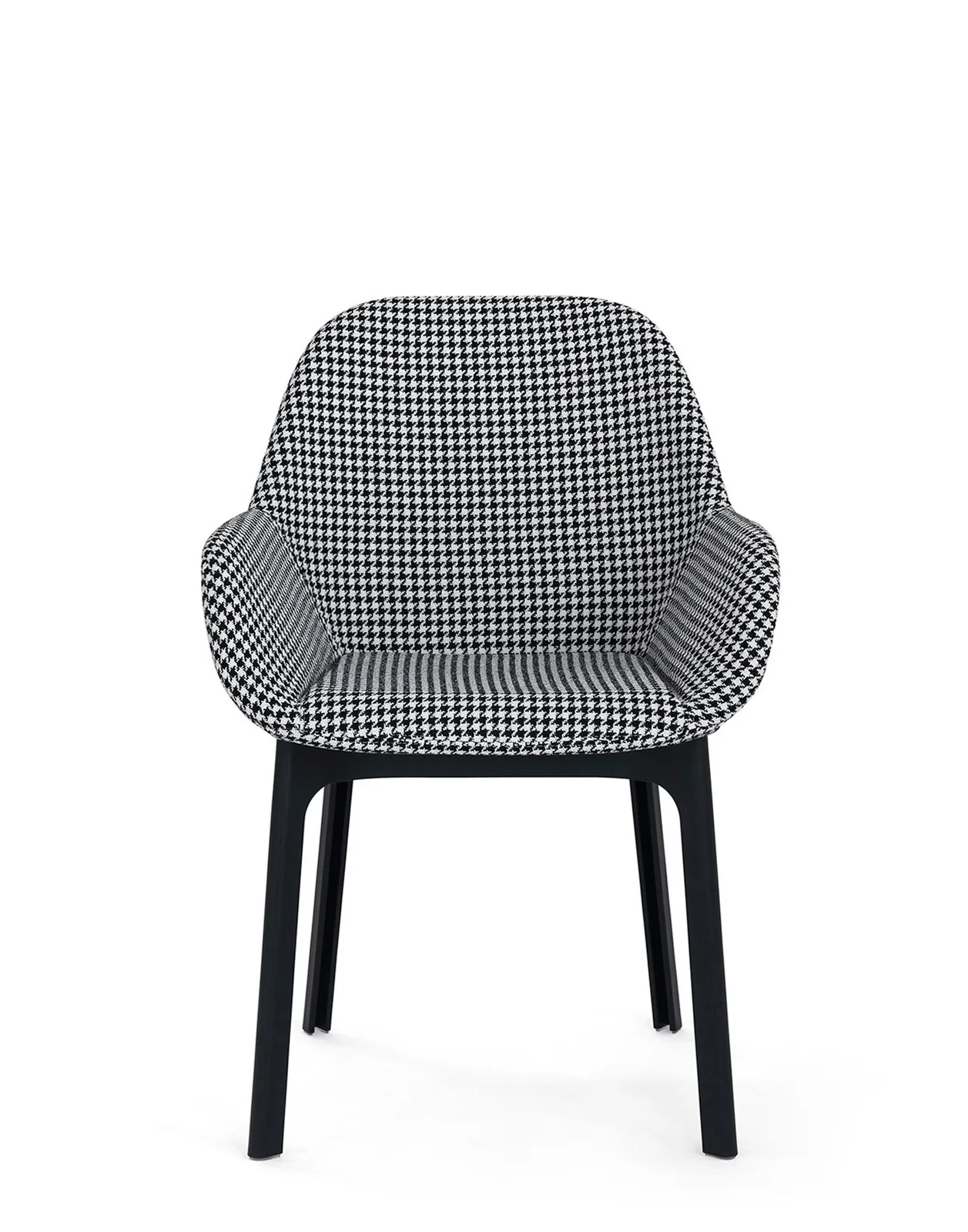Кресло Clap (черное) тисненая ткань Kartell, арт. 4182/NH — изображение товара 1