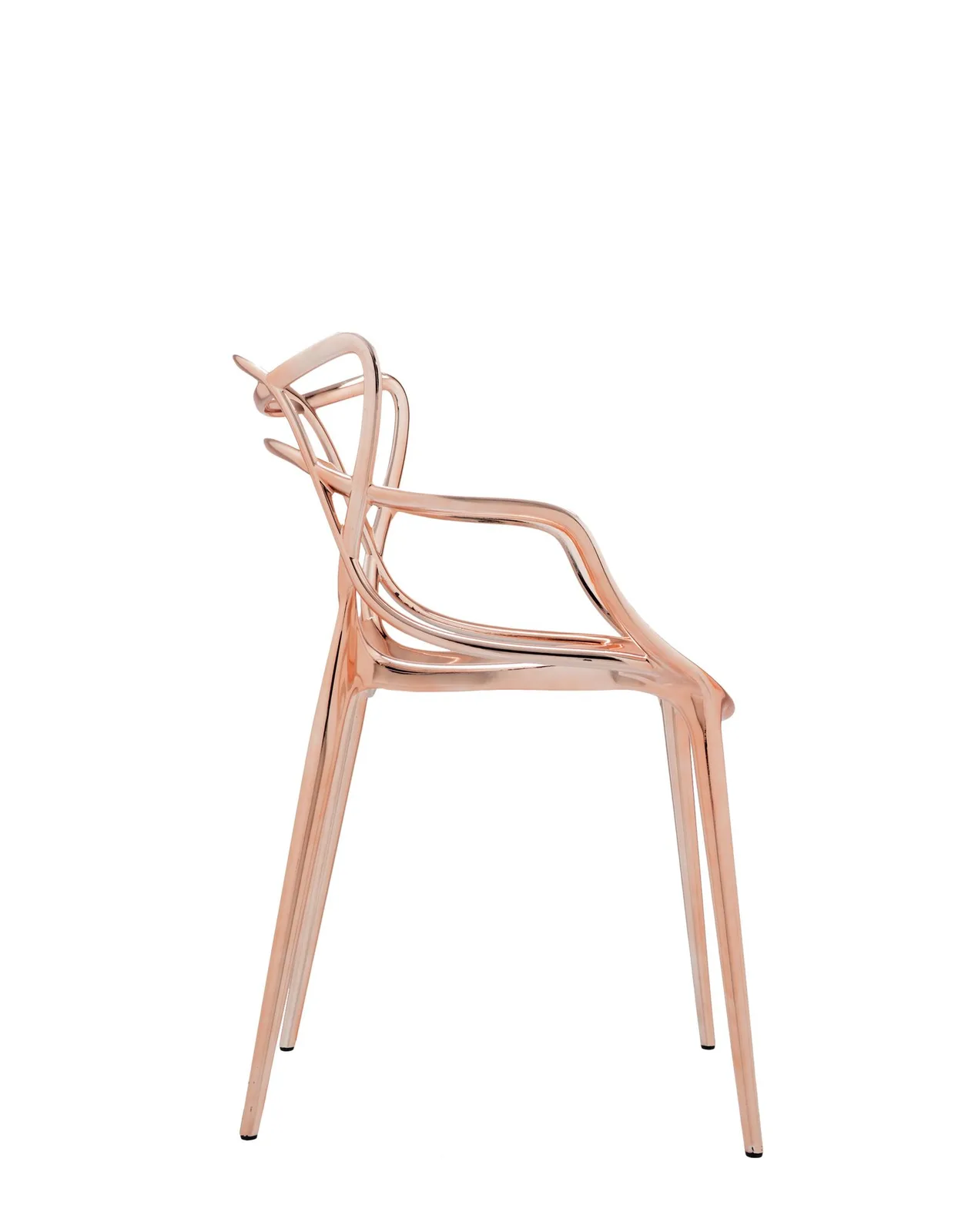 Стул Masters металлизированный (медный) Kartell, арт. 5864/RR — изображение товара 3
