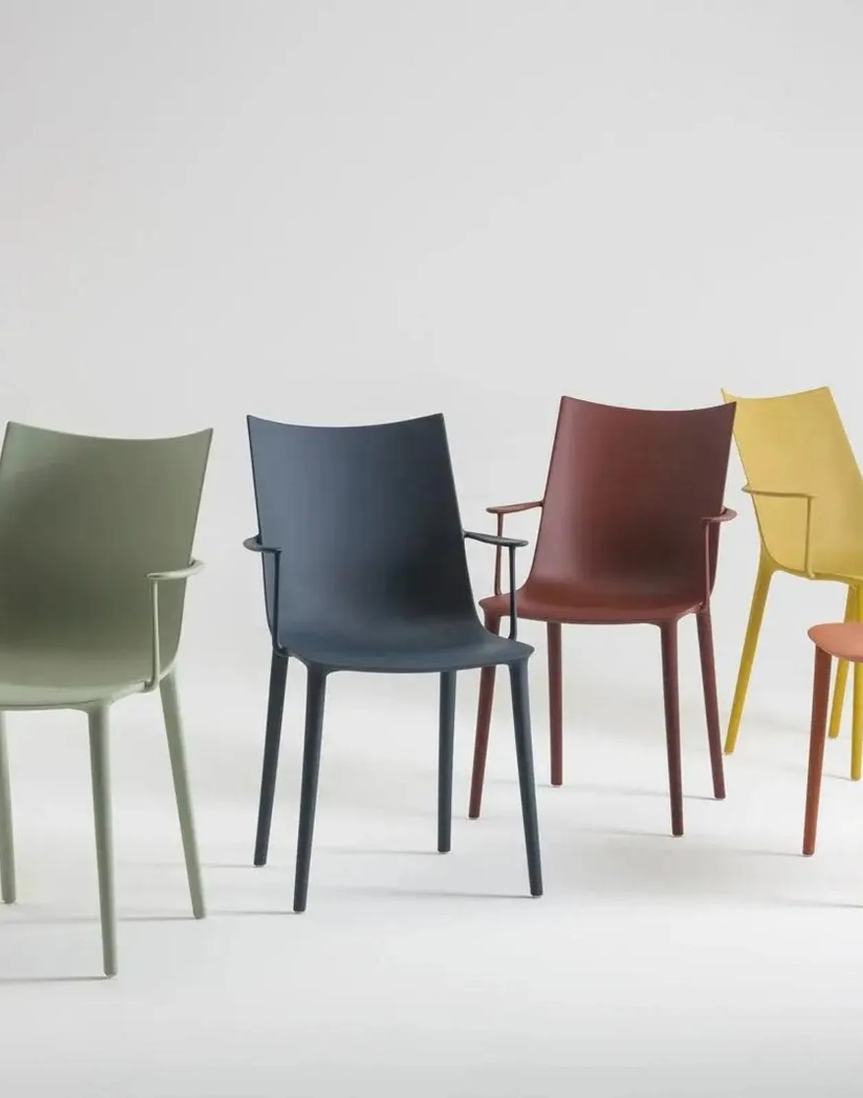 Стул HHH (бордовый) матовый Kartell, арт. 5920/PX — изображение товара 2