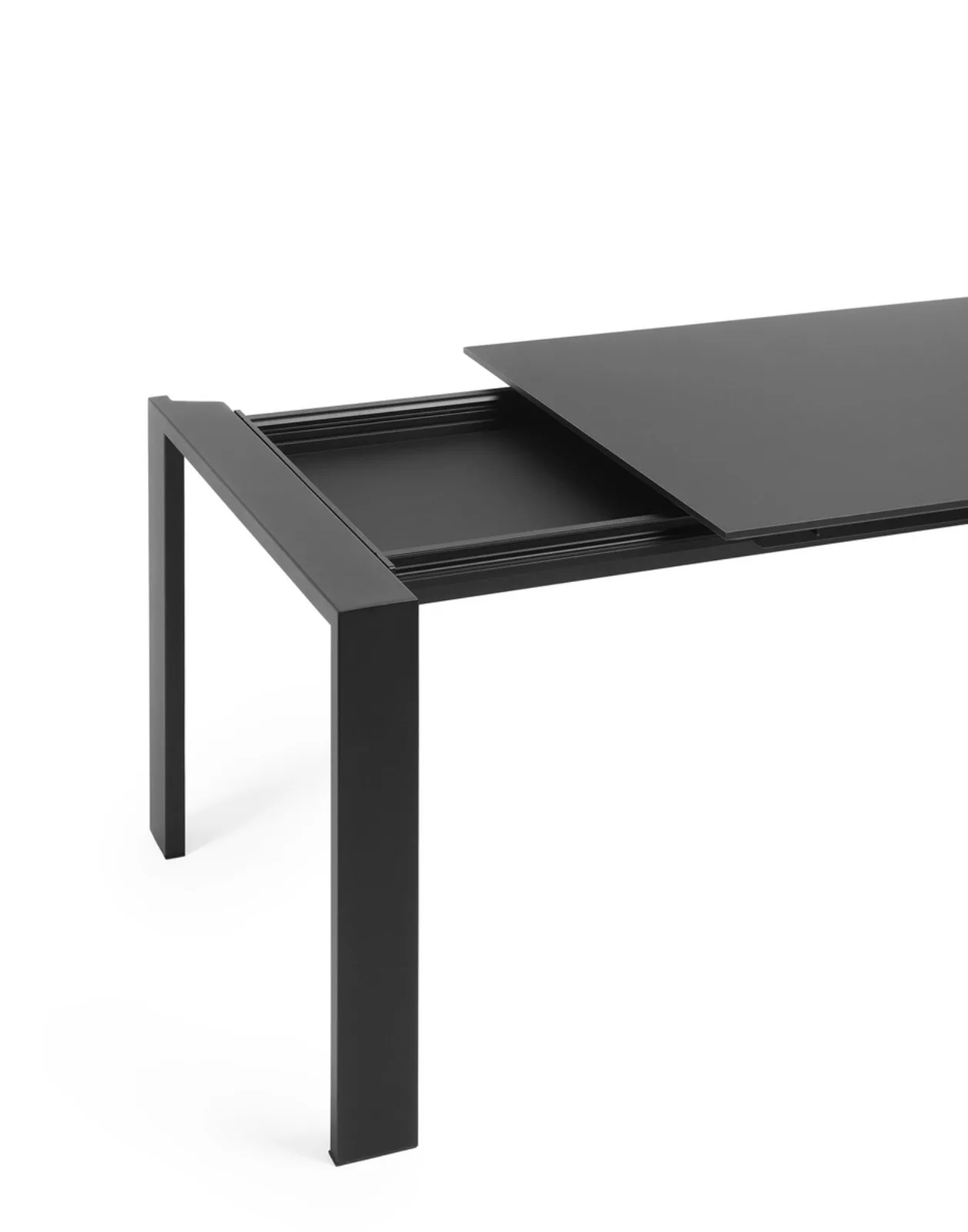 Стол Four раскладной (черный) 160+50+50х90 Kartell, арт. 4537/85 — изображение товара 4