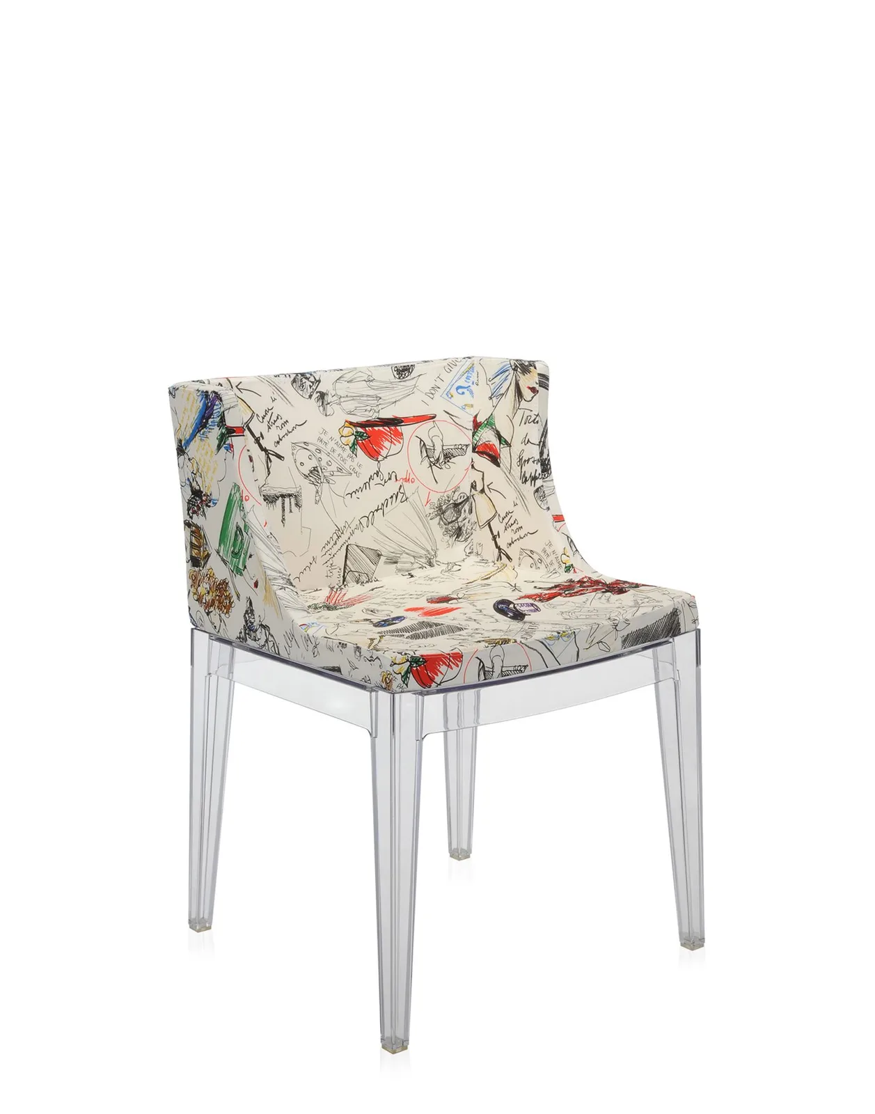 Кресло Mademoiselle (кристалл/бежевое) в ткани Moschino Kartell, арт. 4895/FM — изображение товара 2