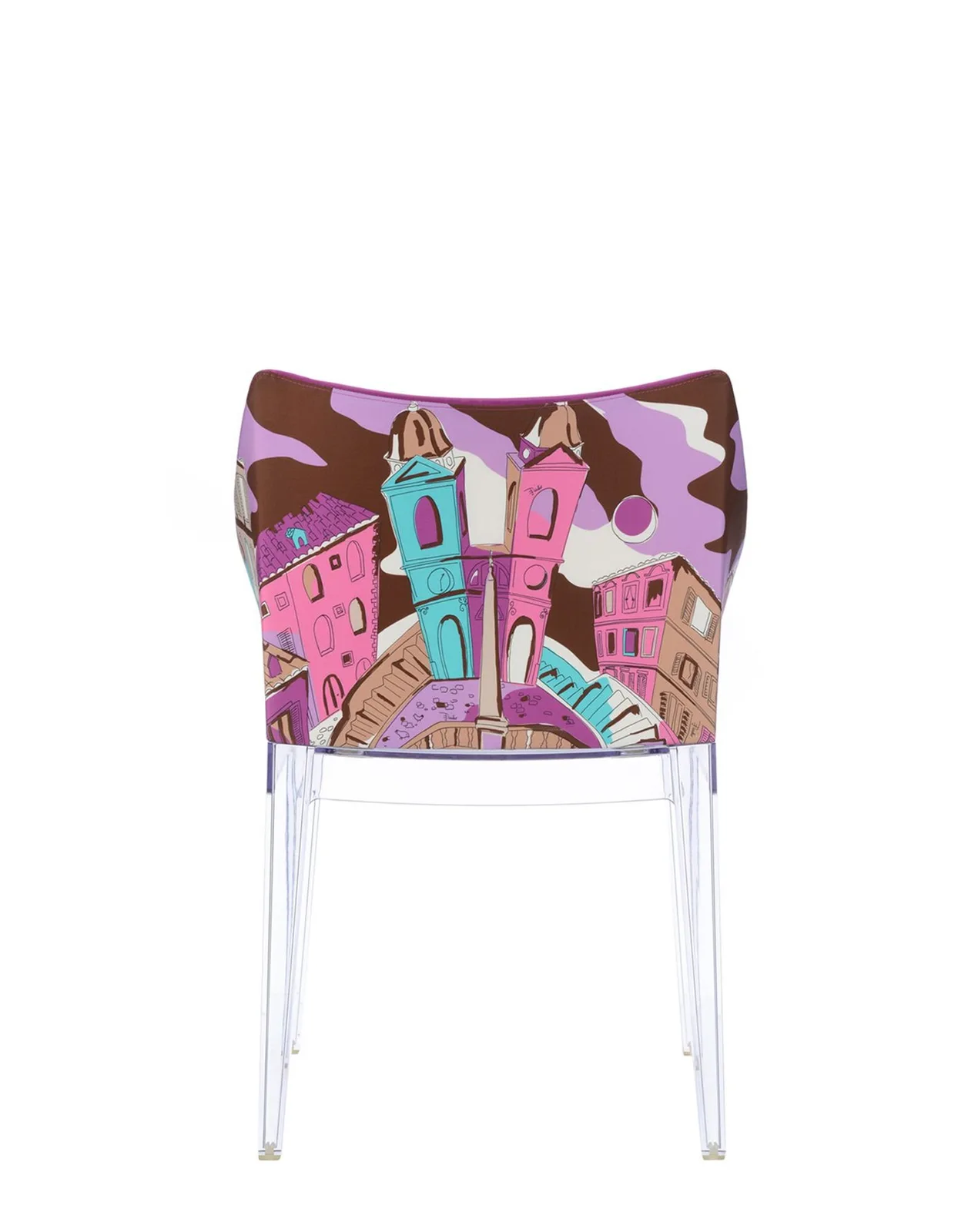 Кресло Madame (фиолетовое/кристалл) Kartell, арт. 5838/RO — изображение товара 4