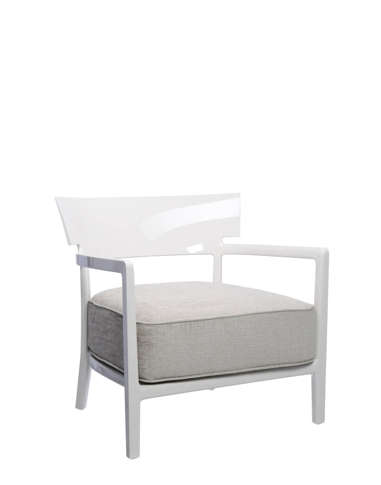 Кресло Cara (бежевое/серое) Kartell, арт. 5842/1A — изображение товара 2