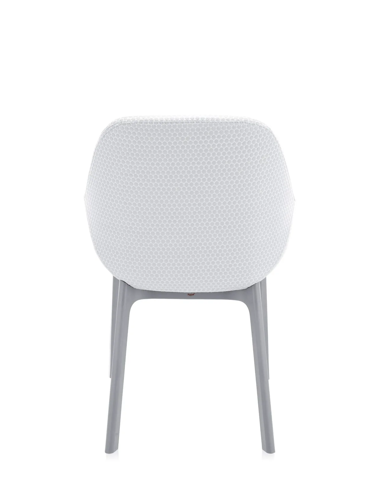 Кресло Clap (серое) тисненая ткань Kartell, арт. 4182/G3 — изображение товара 4
